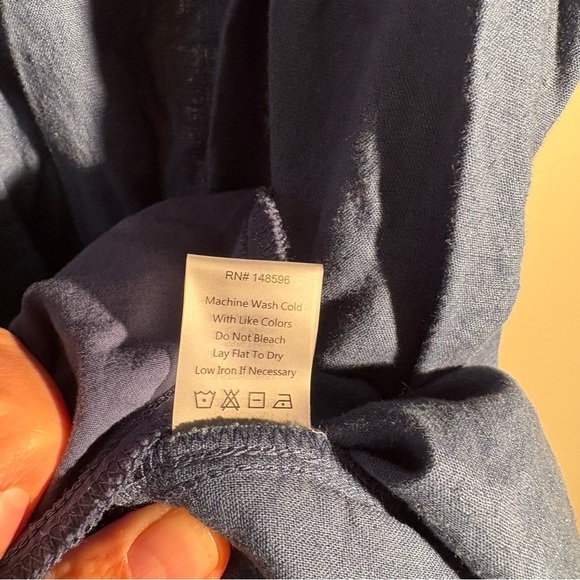 Universal Standard Dune Linen Shirtdress - Picture 6 of 8